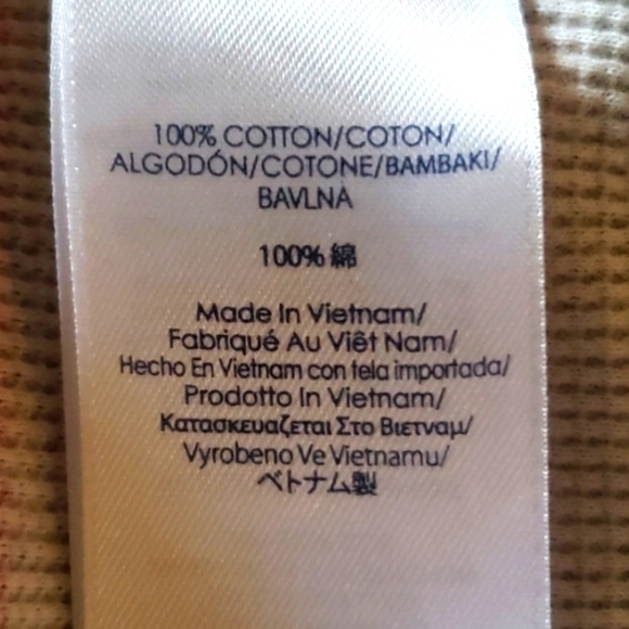 Chaps sport striped t-shirt size M - Picture 6 of 9